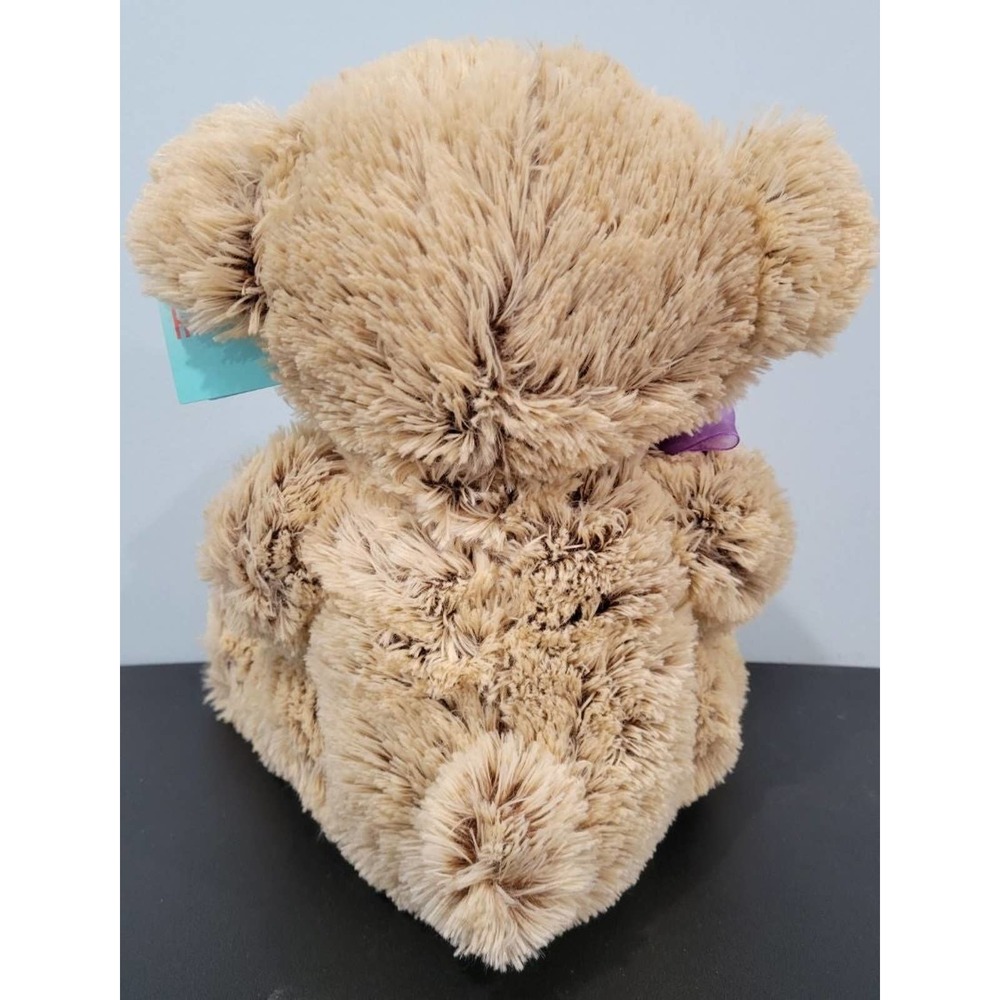 Hug me teddy bear plush soft toy holding heart - Picture 4 of 4